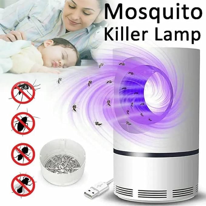 UV Mosquito Killer Lamp – Silent Electric Bug Zapper for Home