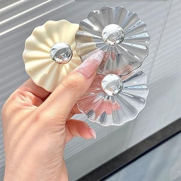 Petal Shaped Adhesive Wall Hooks – Decorative No-Drill Hook Set of 5