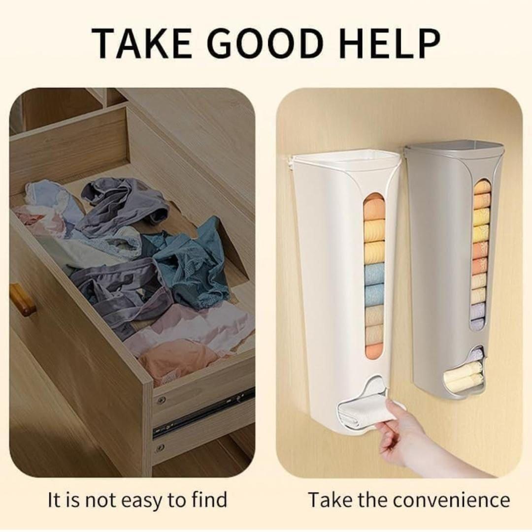 Wall-Mounted Cabinet Storage Organiser – Kitchen & Bathroom Dispenser