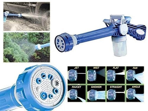 8-in-1 Water Spray Gun with Soap Dispenser