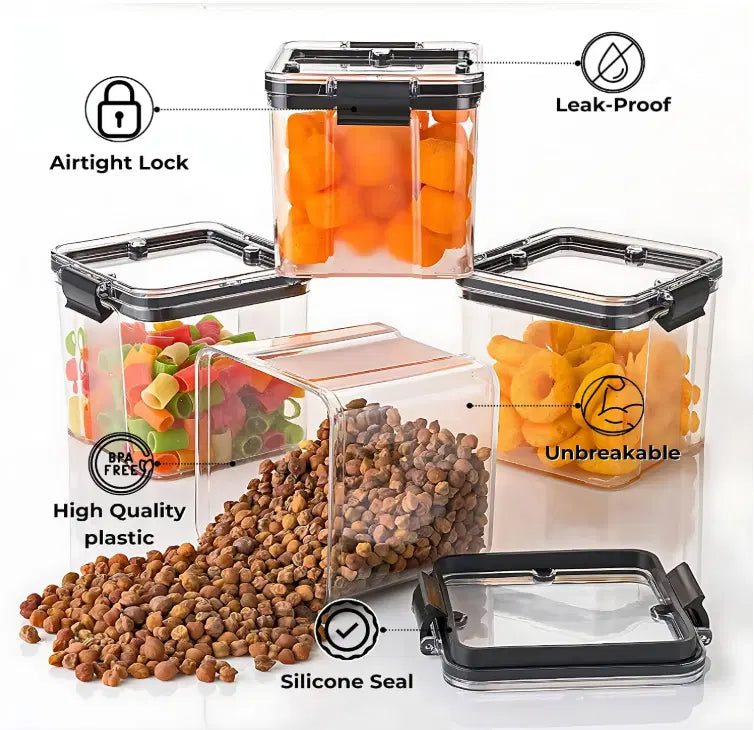 400 ml Kitchen Storage Containers – Set of 8