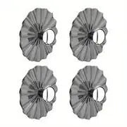 Petal Shaped Adhesive Wall Hooks – Decorative No-Drill Hook Set of 5