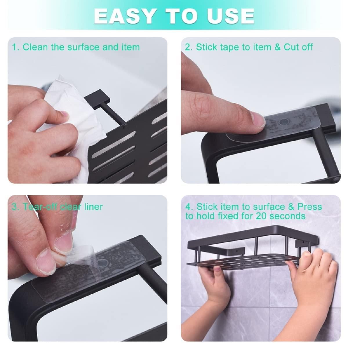 Double-Sided Waterproof Wall Tape – No Damage Mounting Strips