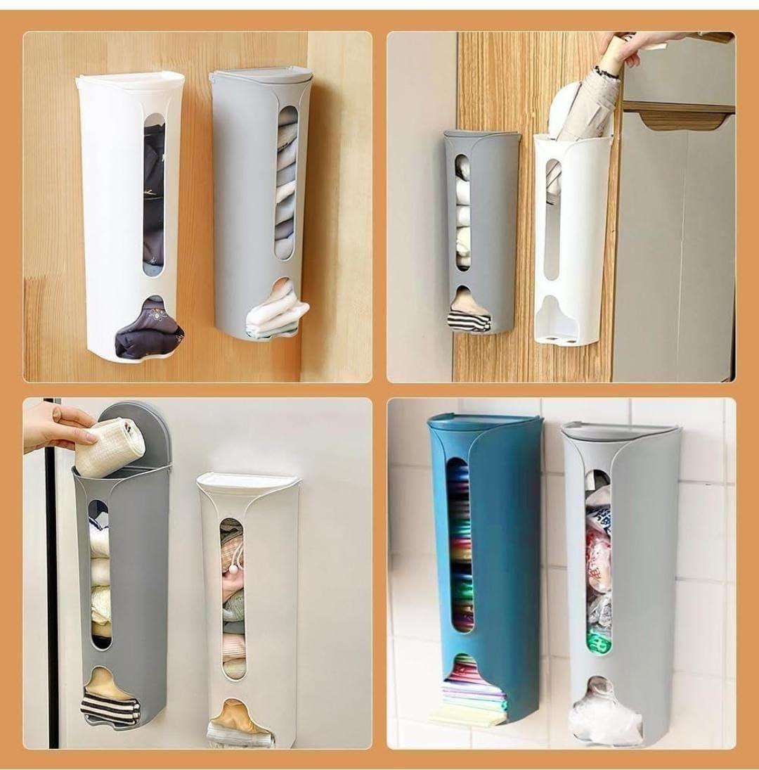 Wall-Mounted Cabinet Storage Organiser – Kitchen & Bathroom Dispenser