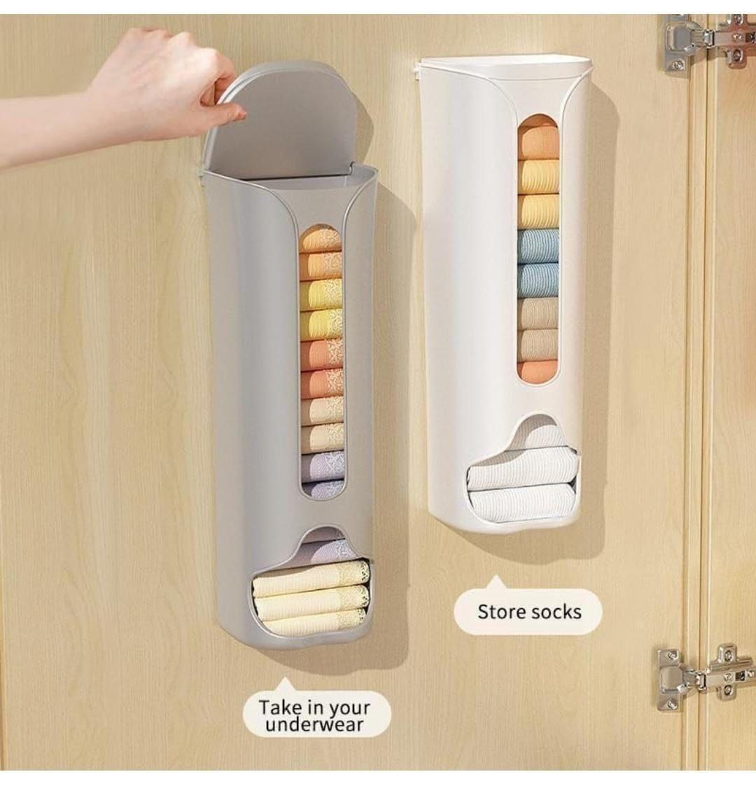 Wall-Mounted Cabinet Storage Organiser – Kitchen & Bathroom Dispenser