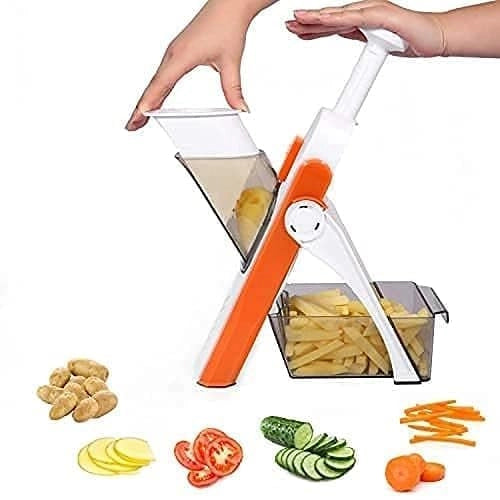 6-in-1 Multifunctional Vegetable Cutter & Mandoline Slicer