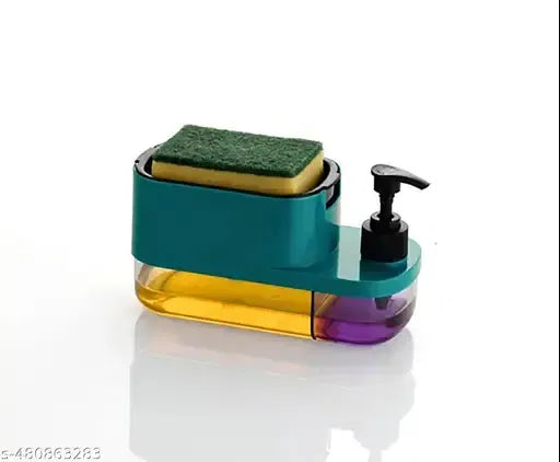 3-in-1 Kitchen Soap Dispenser & Sponge Holder