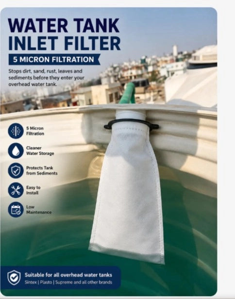 Borewell & Overhead Tank Water Filters – Pack of 2