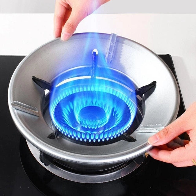 Round Stainless Steel Gas Burner Stands – Pack of 2